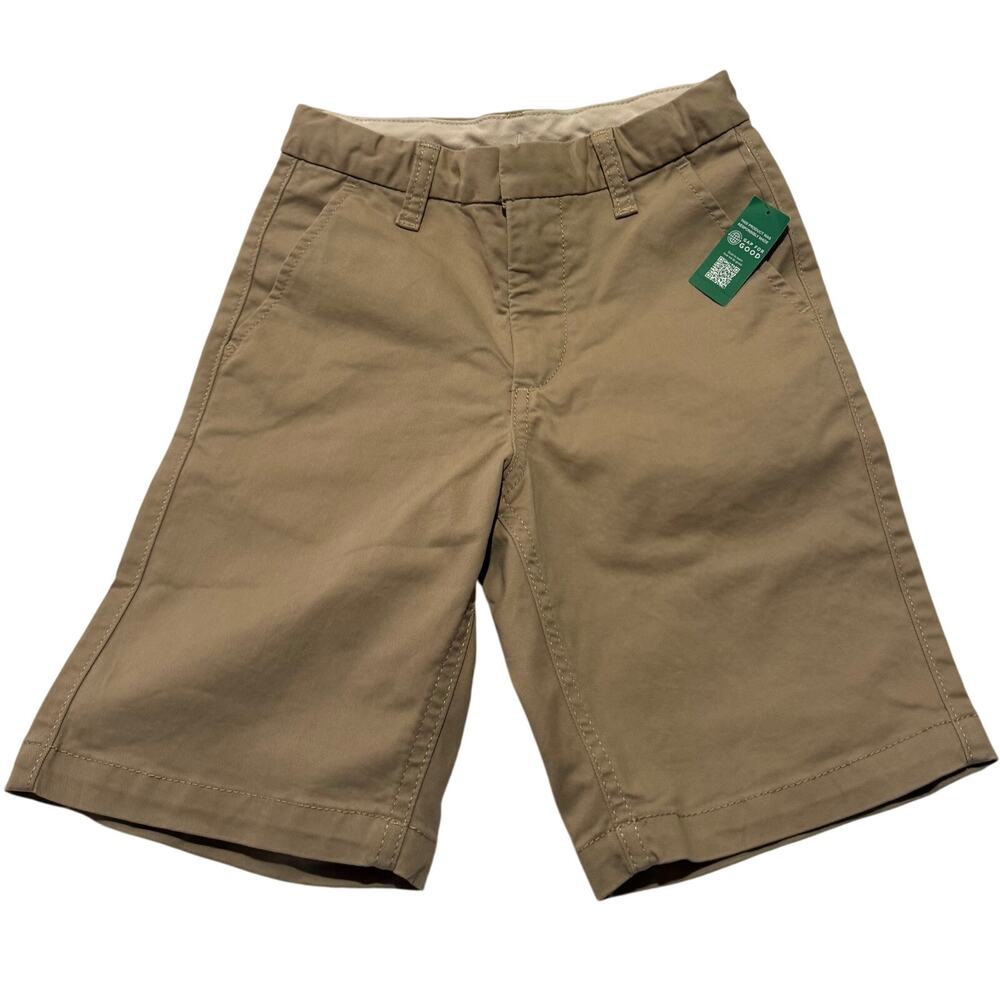 GAP Boys Khaki Chino Shorts Size 10 NWT Kids Uniform Shorts